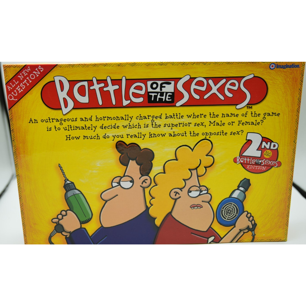 2005 Battle Of The Sexes Board Game 2nd Edition‎ By Imagination